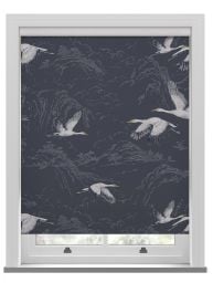 Laura Ashley Animalia Midnight Roller Blind