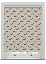 Emily Bond Basil Stone Roller Blind
