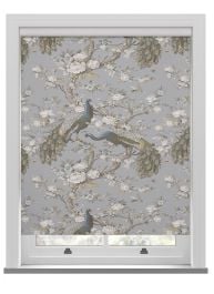 Laura Ashley Belvedere Chalk Blue Roller Blind