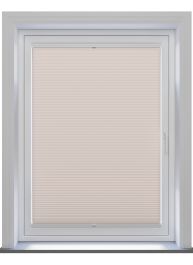 Pleated Beige Stick Fit