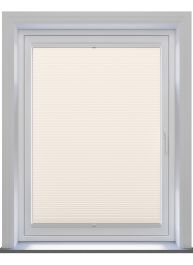 Pleated Cream Clic Fit