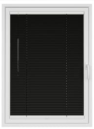 Matt Black StickFitLite Aluminium Blind