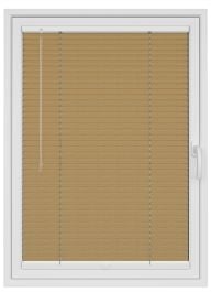 Warm Maple StickFitLite Aluminium Blind
