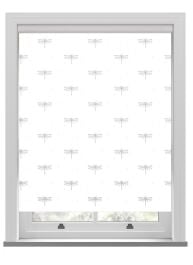 Sara Miller Dragonfly White Roller Blind
