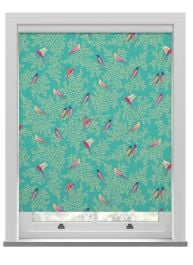 Sara Miller Green Birds Roller Blind