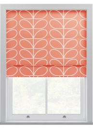Orla Kiely Jumbo Linear Stem Bubblegum Roman Blinds