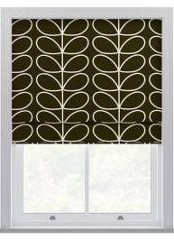 Orla Kiely Jumbo Linear Stem Kelp Roman Blinds