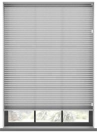 Kimora Cumulus White Pleated Blind