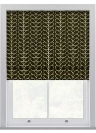 Orla Kiely Linear Stem Kelp Roman Blinds