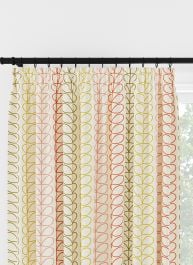 Orla Kiely Linear Stem Multi Pencil Pleat Curtain