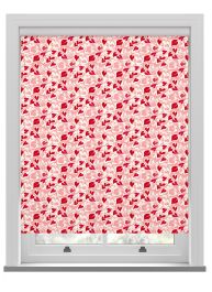 Cath Kidston Marble Hearts Ditsy Red Roller Blind