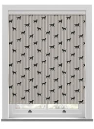 Emily Bond Marley Coal Roller Blind