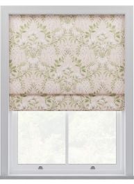 Laura Ashley Parterre Blush Roman Blind
