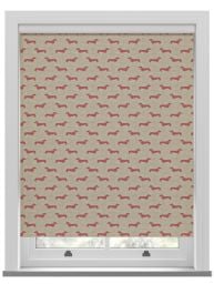 Emily Bond Peggy Raspberry Roller Blind