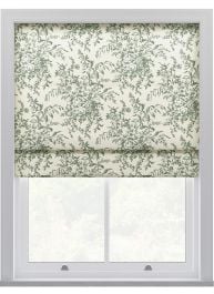 Laura Ashley Picardie Sage Roman Blind