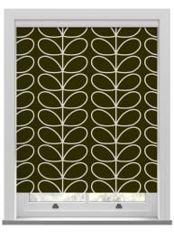 Orla Kiely Jumbo Linear Stem Kelp Roller Blind