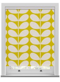 Orla Kiely Solid Stem Yellow Roller Blind
