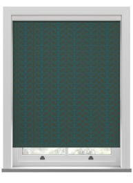 Orla Kiely Linear Stem Evergreen Roller Blind