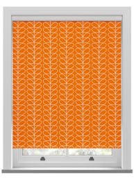 Orla Kiely Linear Stem Persimmon Roller Blind