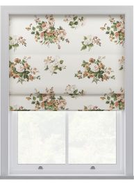 Laura Ashley Rosemore Natural Roman Blind