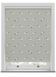 Sophie Allport Sheep  Sage  Roller Blind
