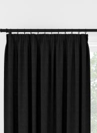 Laura Ashley Swanson Charcoal Pencil Pleat Curtain