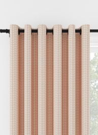 Orla Kiely Tiny Stem Pink Eyelet Curtain