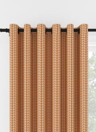 Orla Kiely Tiny Stem Tomato Eyelet Curtain