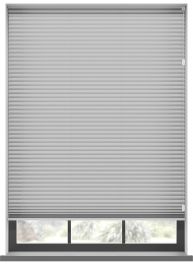 Tropez Polar White Pleated Blind