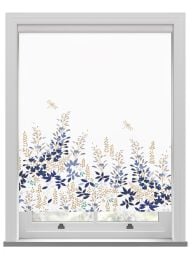 Sara Miller Wisteria White Roller Blind