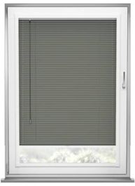 Turin 25mm Metallic Pewter Grey