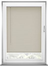 Turin 25mm Perforated Cream