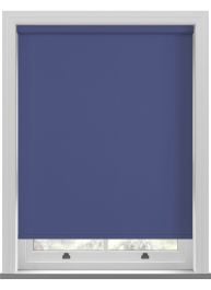 Bella Blackout Classic Blue Twist Roller Blind