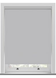 Bella Blackout Grey Twist Roller Blind