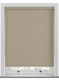 Bella Blackout Natural Hessian Twist Roller Blind