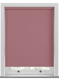 Bella Blackout Rosewood Pink Twist Roller Blind