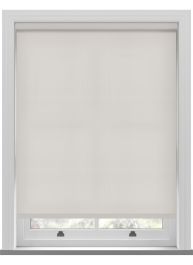 Splash Ivory Off-White Twist Roller Blind
