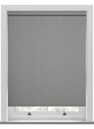 Umbra Shadow Grey Twist Roller Blind
