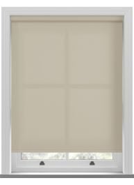 Unicolour Beige Twist Roller Blind