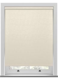 Samba PVC Blackout Cream Twist Roller Blind