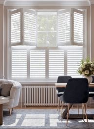 Snow White Tier on Tier Shutter