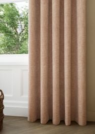 Baked Earth Heritage Weave Curtain