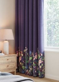 Bluebellgray Berneray Midnight Curtain
