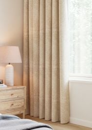 Champagne Bouquet Embroidered Curtain 