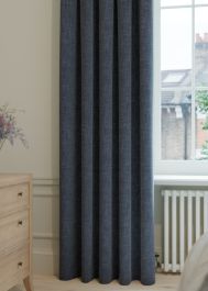 Denim Heritage Weave Curtain
