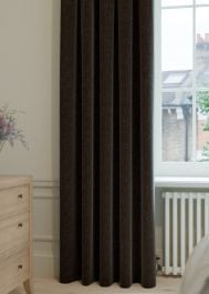 Espresso Ash Chenille Curtain