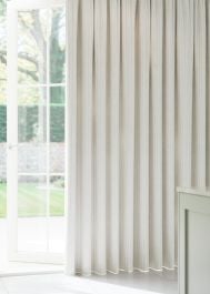 Espresso Woven Stripe Curtain