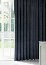 Indigo Heritage Weave Curtain