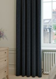 Ink Chenille Curtain