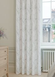 Laura Ashley Pussy Willow Off White Seaspray Curtain